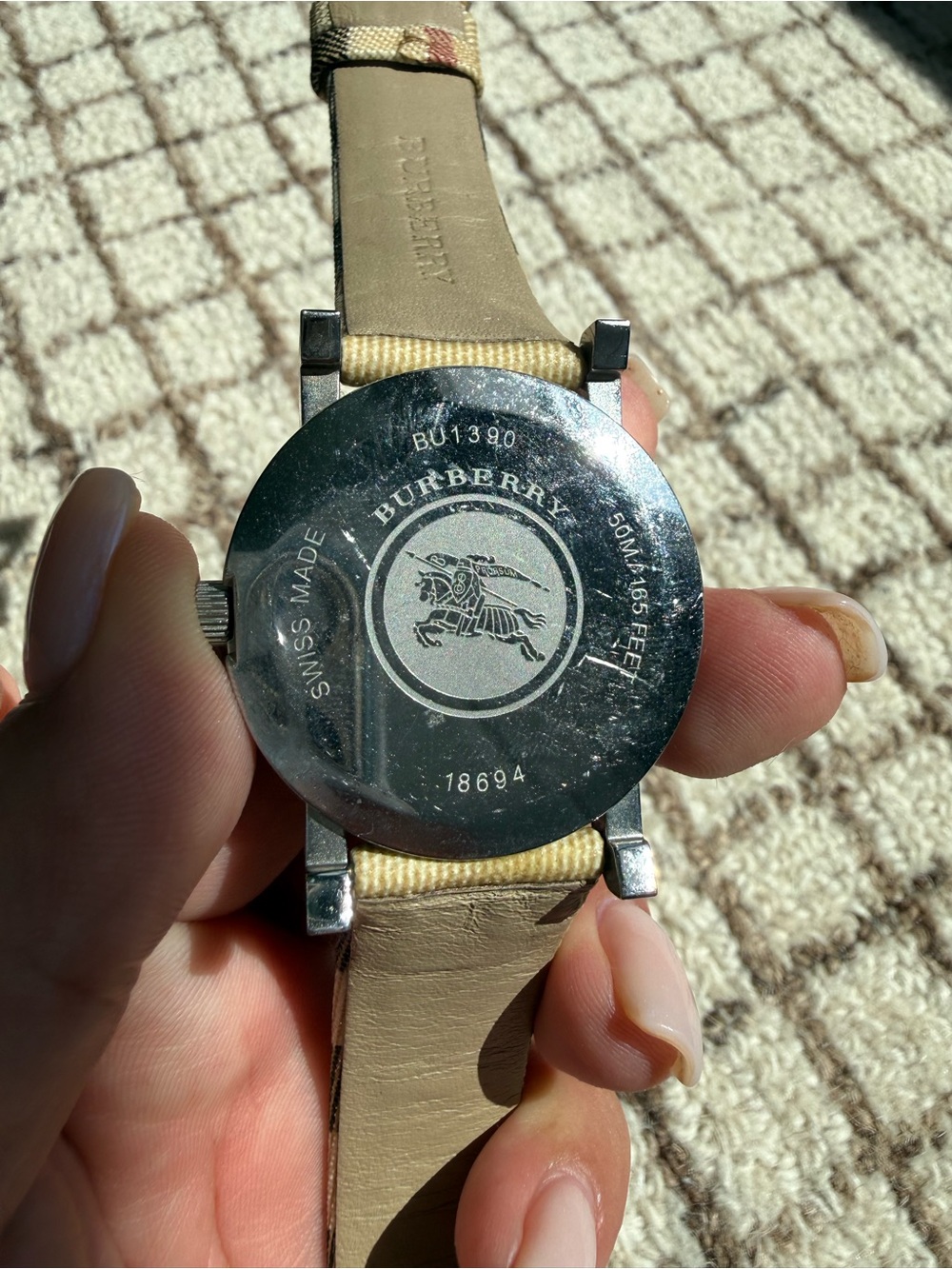 Vintage Burberry Men's Watch - Picture 3 of 7